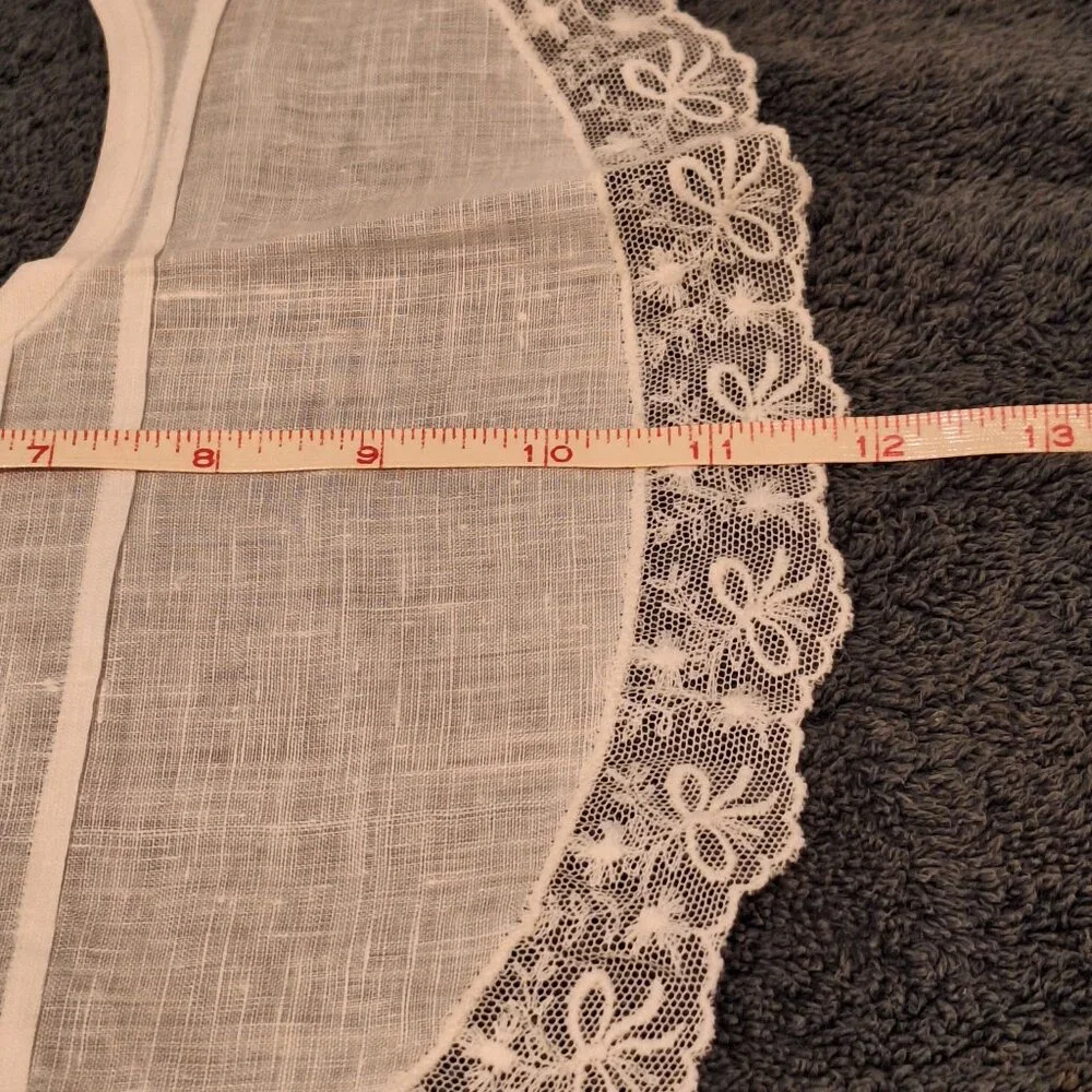 Irish Linen Baby Bib